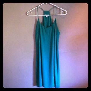 Turquoise dress